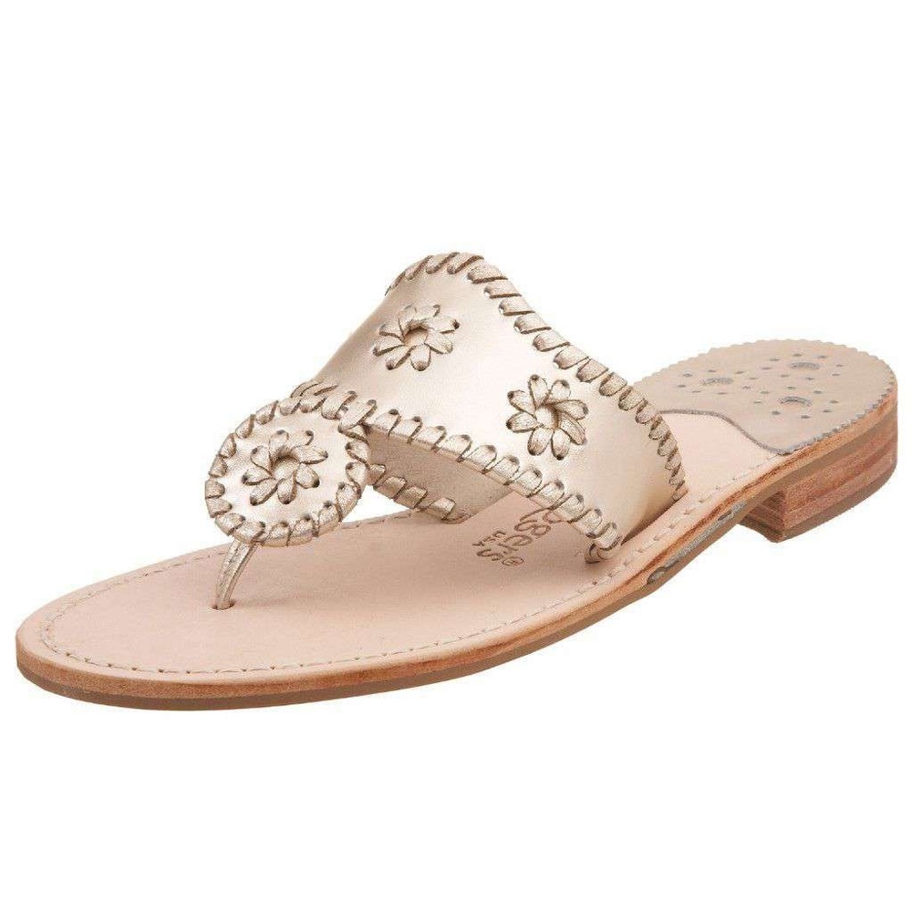 Jack Rogers platinum